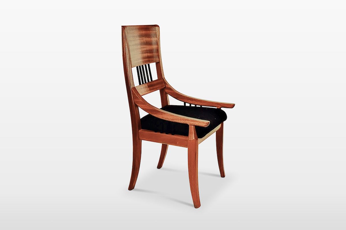 Low Arm Dining Chair